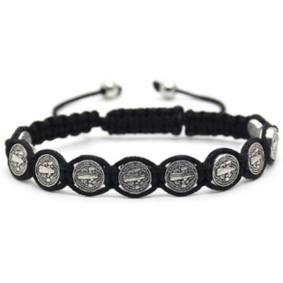 St Benedict Bracelet,Religion Bracelet,Spiritual Bracelet,Prayer Bracelet,St Ben - Picture 1 of 1